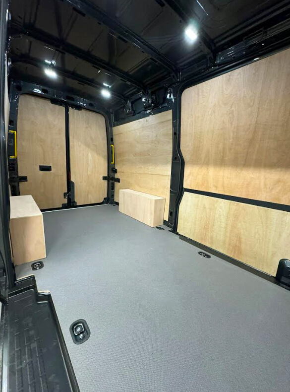 Mobile fleet ply lining installers